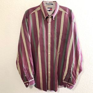 VINTAGE 90’s Tommy Hilfiger button down size L